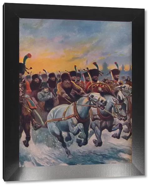 Napoleon at the Retreat from Moscow, c1925. Artist: Stanley Llewellyn Wood