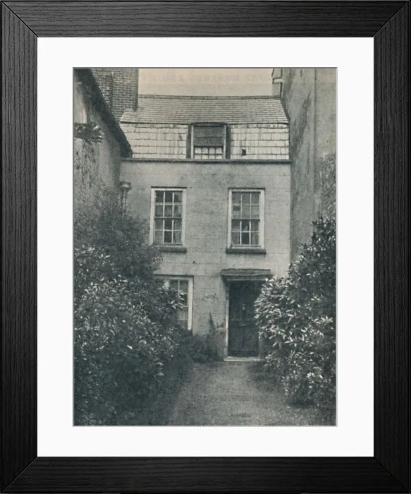 Framed Print : Charles Lamb - The Edmonton Home of Charles and Mary Lamb, c1925 Framed Print : Charles Lamb - The Edmonton Home of Charles and Mary Lamb, c1925