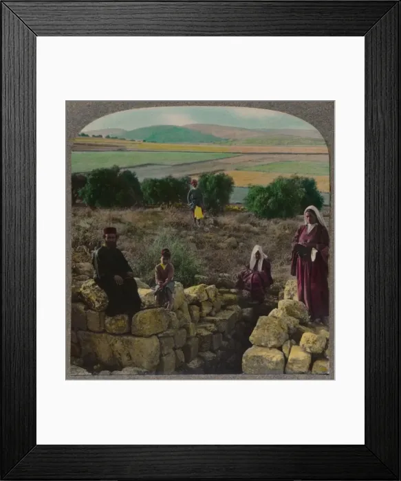 Framed Print : In the Shepherds Field, Bethlehem, c1900 Framed Print : In the Shepherds Field, Bethlehem, c1900