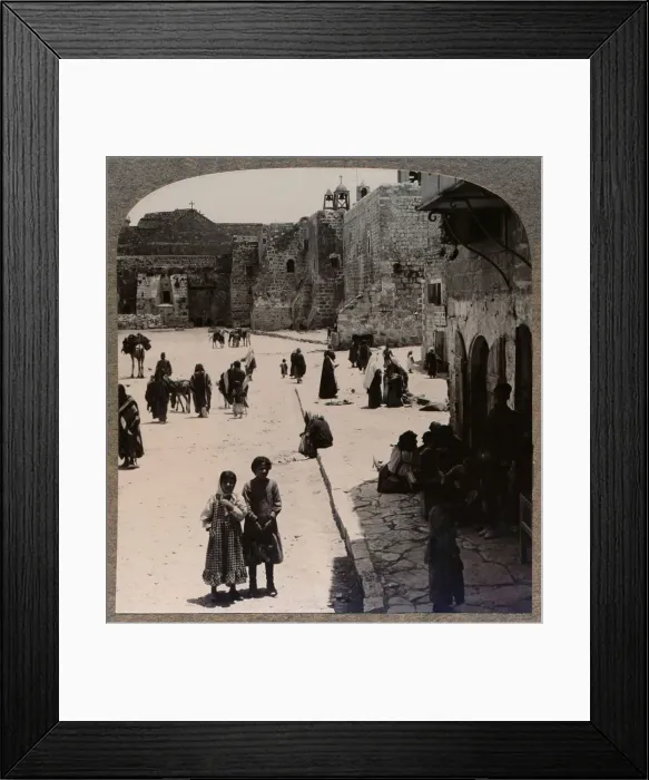 Framed Print : Church of the Nativity, Bethlehem, c1900 Framed Print : Church of the Nativity, Bethlehem, c1900