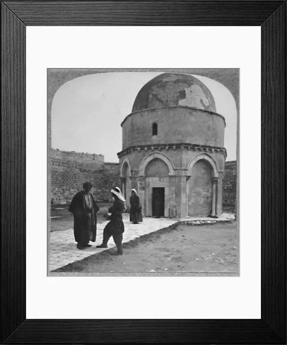 Framed Print : Rachels Tomb near Bethlehem, c1900 Framed Print : Rachels Tomb near Bethlehem, c1900