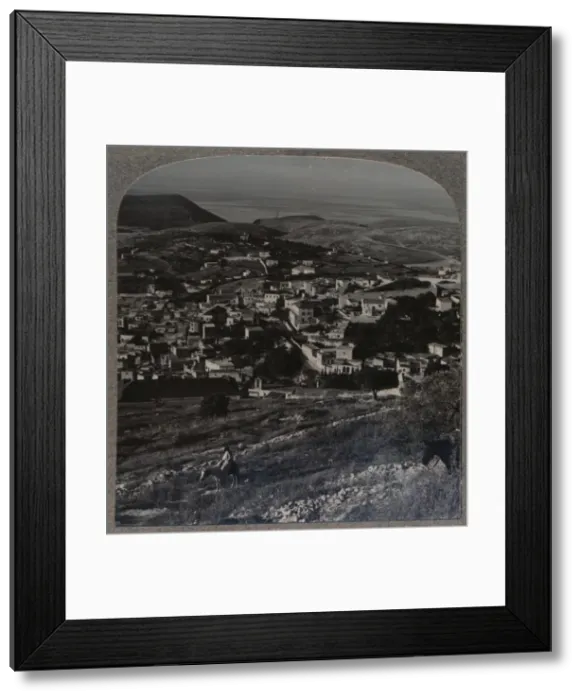 Framed Print : Nazareth and the Mount of Precipitation, c1900 Framed Print : Nazareth and the Mount of Precipitation, c1900