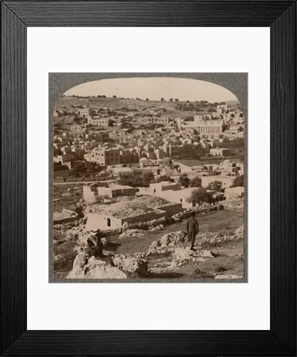 Framed Print : Scenes around Hebron, c1900 Framed Print : Scenes around Hebron, c1900