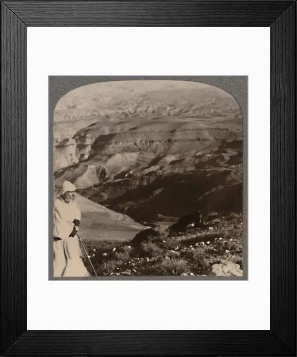 Framed Print : Moses view of the Promised Land, c1900 Framed Print : Moses view of the Promised Land, c1900