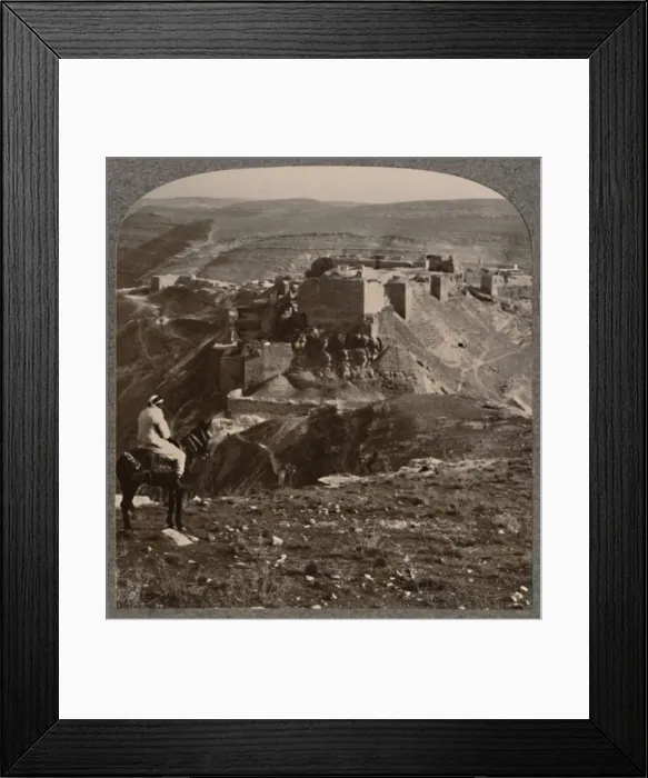 Framed Print : Distant view of El Burak, c1900 Framed Print : Distant view of El Burak, c1900