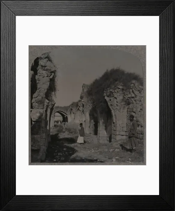 Framed Print : Ruins of Crusaders Church, Ramleh, c1900 Framed Print : Ruins of Crusaders Church, Ramleh, c1900