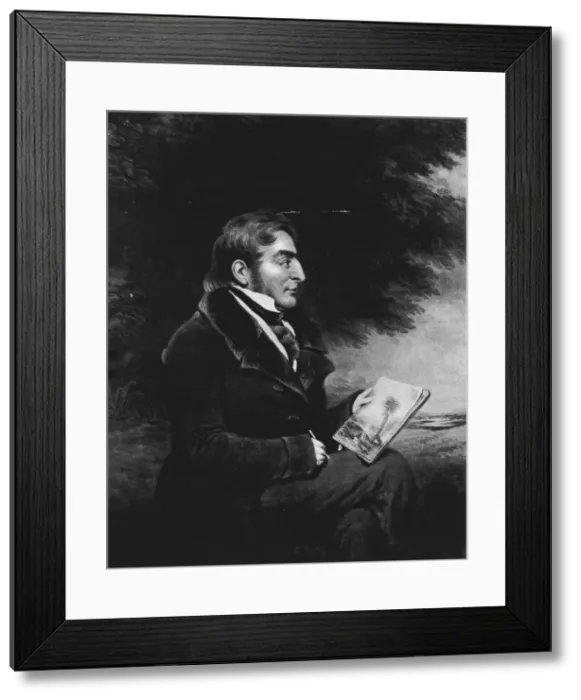Framed Print : J. M. W. Turner, R. A. c1842, (1911). Artist: Charles Turner Framed Print : J. M. W. Turner, R. A. c1842, (1911). Artist: Charles Turner