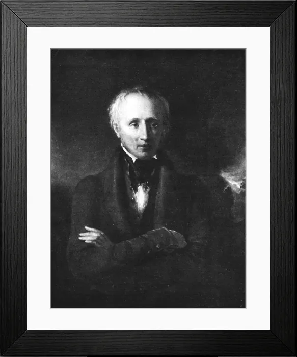 Framed Print : The Poet Wordsworth, c1831, (1911). Artist: Sir William Boxall Framed Print : The Poet Wordsworth, c1831, (1911). Artist: Sir William Boxall