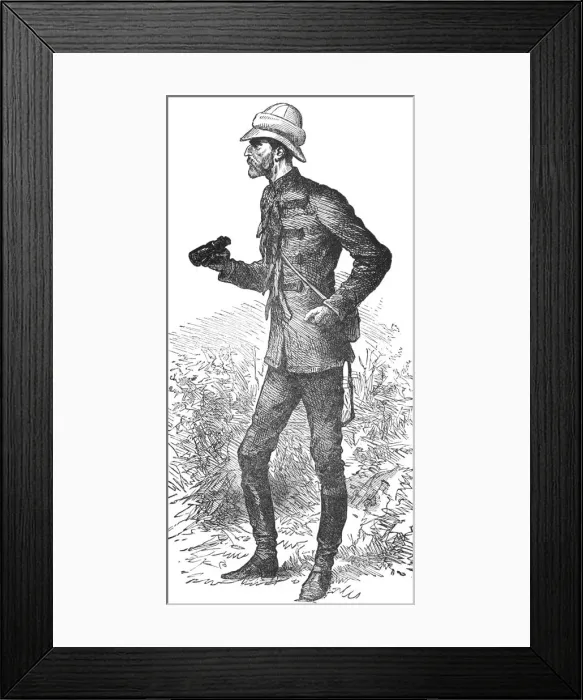 Framed Print : Lord Chelmsford, (portrait by an Officer Made Shortly Before the Battle of Ulundi), c1880 Framed Print : Lord Chelmsford, (portrait by an Officer Made Shortly Before the Battle of Ulundi), c1880