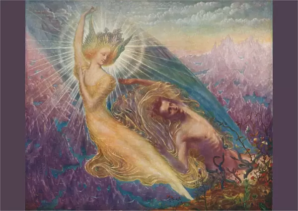 The Angel of Splendours, c1894, (1911). Artist: Jean Delville