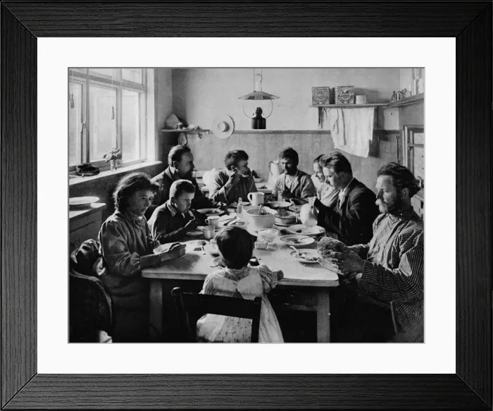 Framed Print : Breakfast Time, c1910, (1911) Framed Print : Breakfast Time, c1910, (1911)