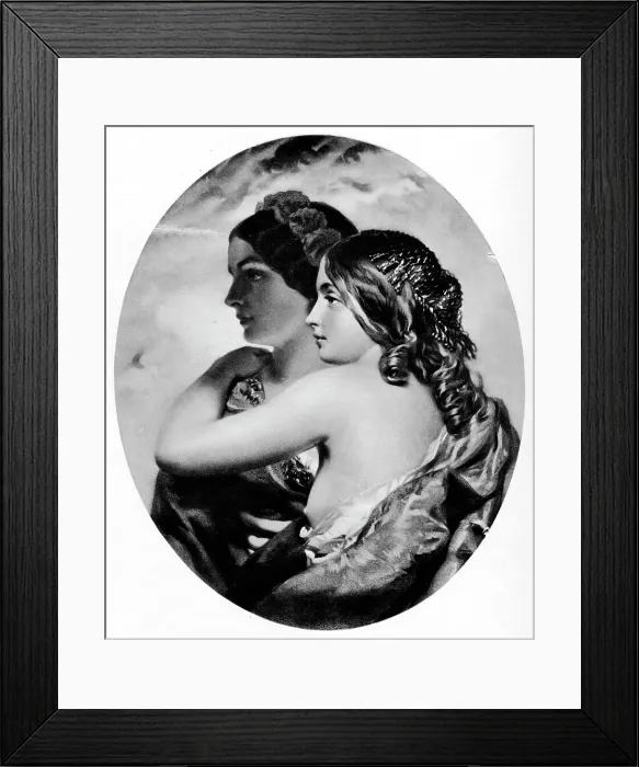 Framed Print : Light and Shade, c1890, (1912). Artist: James Sant Framed Print : Light and Shade, c1890, (1912). Artist: James Sant