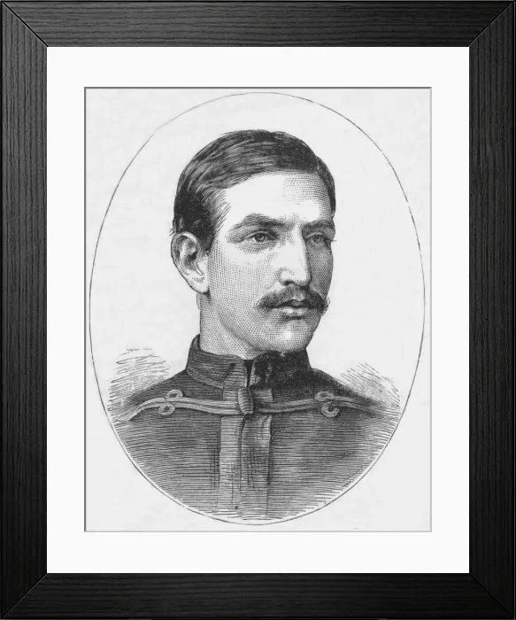 Framed Print : Major W. M. Laurence, c1880