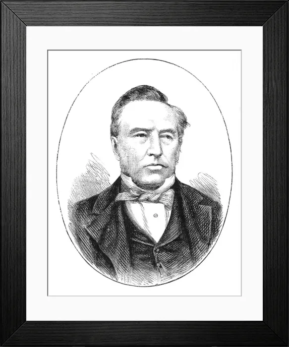 Framed Print : Sir Theophilus Shepstone, c1880 Framed Print : Sir Theophilus Shepstone, c1880