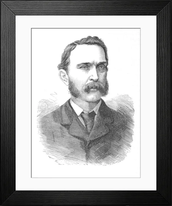 Framed Print : Colonel Galbraith, c1880 Framed Print : Colonel Galbraith, c1880