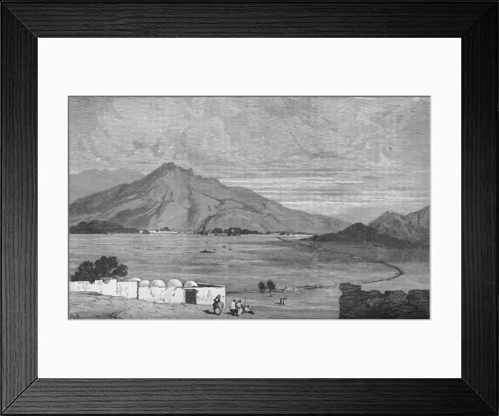 Framed Print : The Battlefield of Maiwand, c1880 Framed Print : The Battlefield of Maiwand, c1880