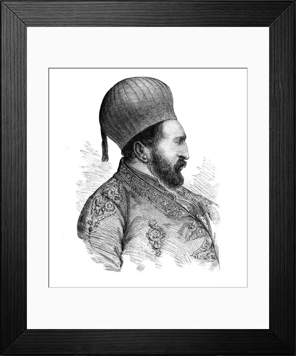 Framed Print : The Ameer Yakoub Khan, c1880 Framed Print : The Ameer Yakoub Khan, c1880