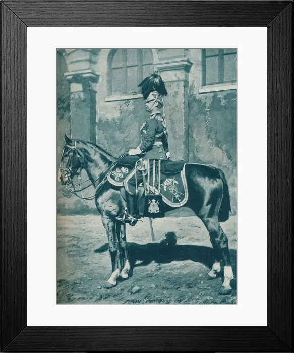 Framed Print : Lieutenant, 16th Lancers, c1880. Artist: Gregory & Co Framed Print : Lieutenant, 16th Lancers, c1880. Artist: Gregory & Co