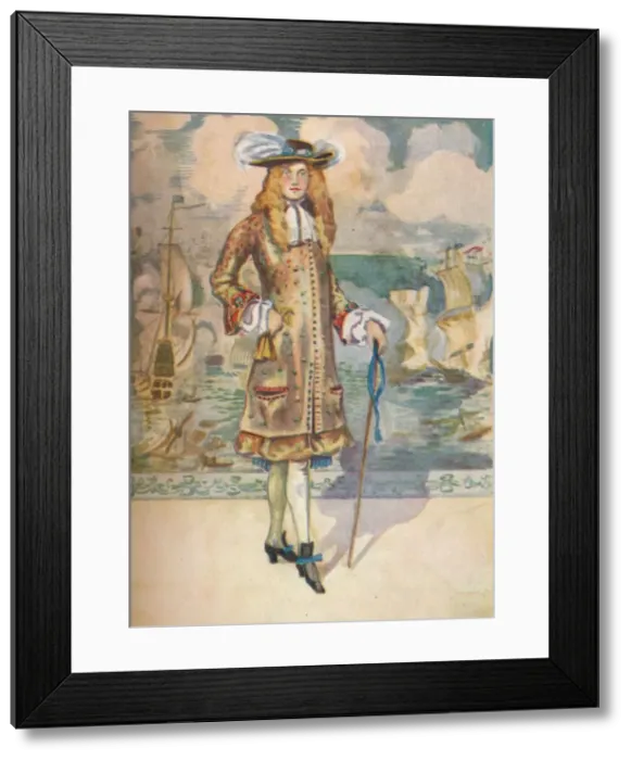Framed Print : A Man of the Time of Charles II, 1907. Artist: Dion Clayton Calthrop Framed Print : A Man of the Time of Charles II, 1907. Artist: Dion Clayton Calthrop