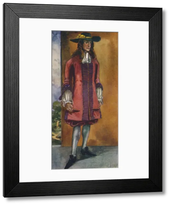 Framed Print : A Man of the Time of James II, 1907. Artist: Dion Clayton Calthrop Framed Print : A Man of the Time of James II, 1907. Artist: Dion Clayton Calthrop