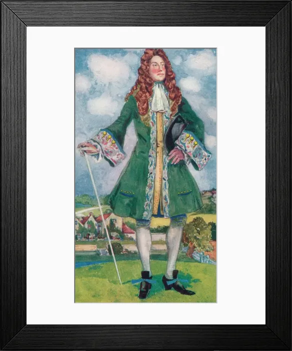 Framed Print : A Man of the Time of William and Mary, 1907. Artist: Dion Clayton Calthrop Framed Print : A Man of the Time of William and Mary, 1907. Artist: Dion Clayton Calthrop