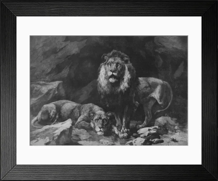 Framed Print : Roused!, c1910, (1911). Artist: Herbert Thomas Dicksee Framed Print : Roused!, c1910, (1911). Artist: Herbert Thomas Dicksee