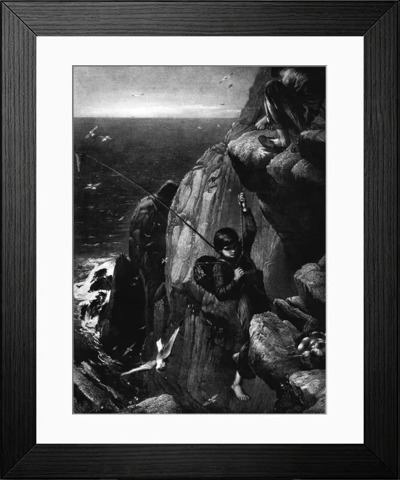 Framed Print : Egg Gatherers, c1873, (1911). Artist: James Clarke Hook