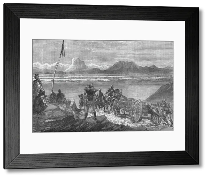 Framed Print : First Sight of Candahar, c1880 Framed Print : First Sight of Candahar, c1880