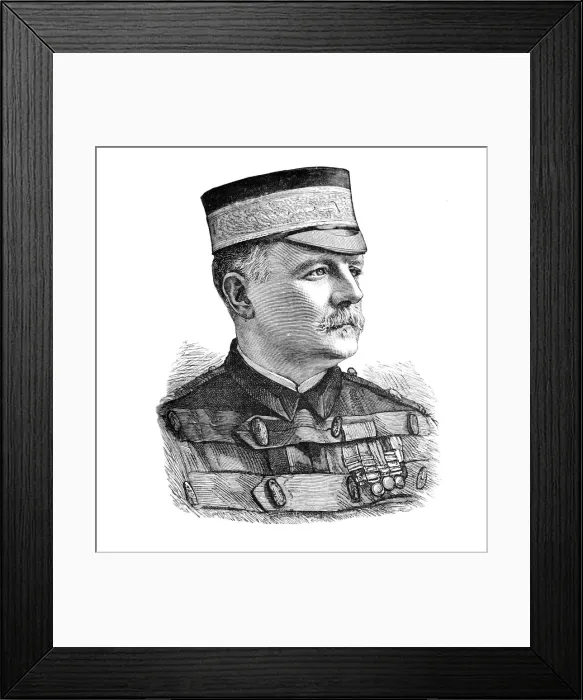Framed Print : Major-General Sir Herbert Macpherson, Commander of the Indian Contingent, c1882 Framed Print : Major-General Sir Herbert Macpherson, Commander of the Indian Contingent, c1882