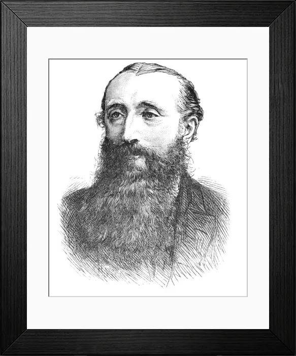 Framed Print : Professor Palmer, c1882 Framed Print : Professor Palmer, c1882