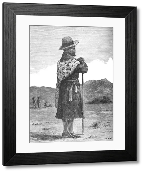 Framed Print : Bovane, the Swazi Commander-in-Chief, c1880 Framed Print : Bovane, the Swazi Commander-in-Chief, c1880