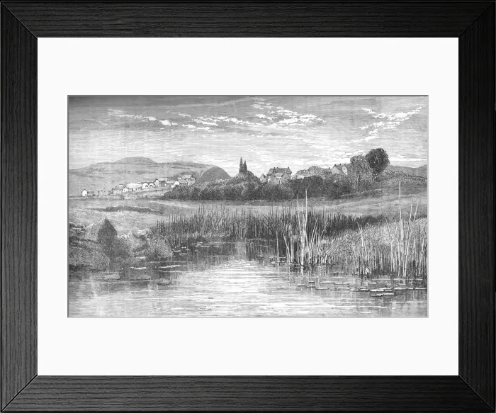 Framed Print : Heidelberg, c1880 Framed Print : Heidelberg, c1880