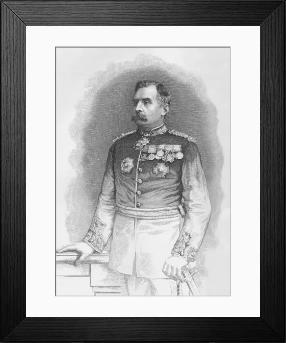 Framed Print : General Graham, c1880 Framed Print : General Graham, c1880