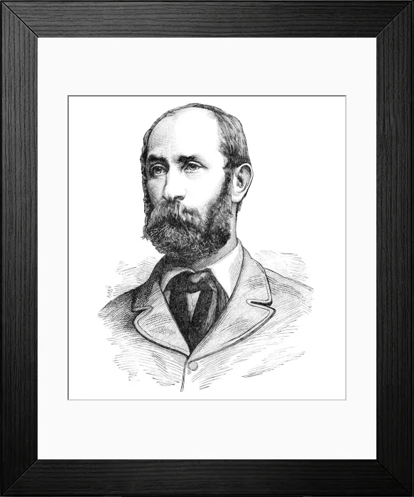 Framed Print : Sir George Pomeroy Colley, c1880 Framed Print : Sir George Pomeroy Colley, c1880