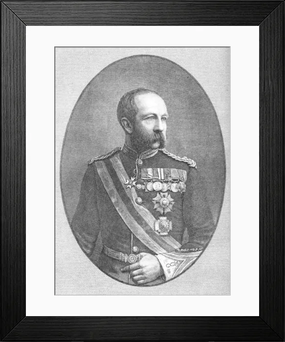 Framed Print : Sir Evelyn Wood, c1882-85 Framed Print : Sir Evelyn Wood, c1882-85
