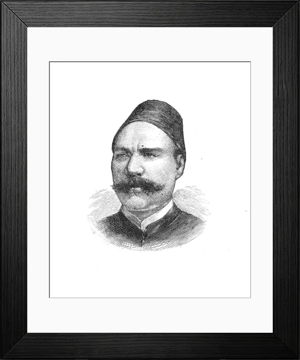 Framed Print : Arabi Pasha, c1882-85 Framed Print : Arabi Pasha, c1882-85