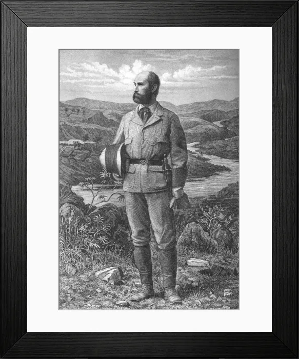 Framed Print : Sir George Colley, c1882-85 Framed Print : Sir George Colley, c1882-85