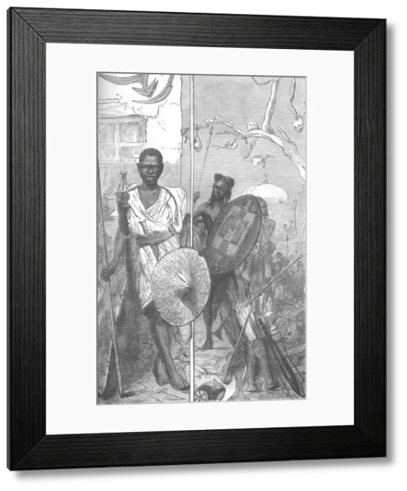 Framed Print : Warriors of the Mahdi, c1885