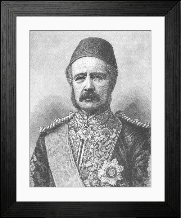 Framed Print : General Gordon, c1885 Framed Print : General Gordon, c1885