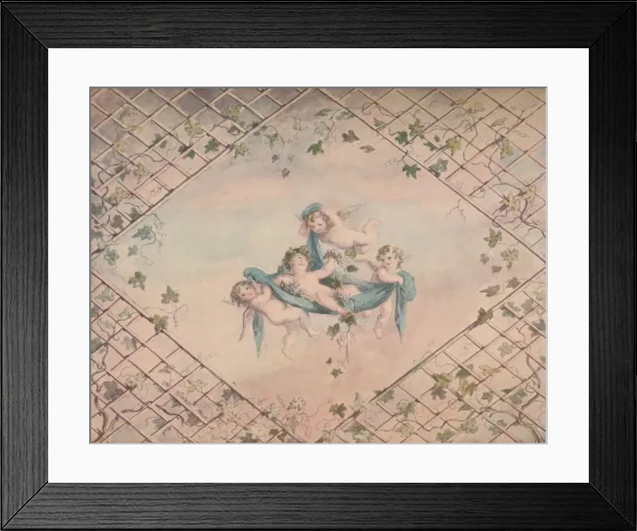 Framed Print : Design for a Ceiling, 1903. Artist: Lady Diana Spencer Framed Print : Design for a Ceiling, 1903. Artist: Lady Diana Spencer
