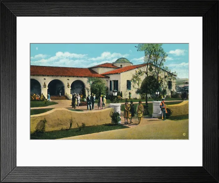 Framed Print : The Casino, Agua Caliente, c1939 Framed Print : The Casino, Agua Caliente, c1939