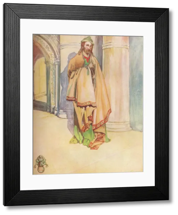 Framed Print : A Man of the Time of Henry I, 1907. Artist: Dion Clayton Calthrop Framed Print : A Man of the Time of Henry I, 1907. Artist: Dion Clayton Calthrop