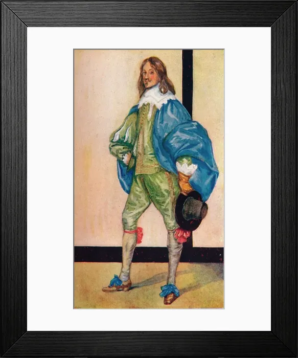 Framed Print : A Man of the Time of Charles I, 1907. Artists: Dion Clayton Calthrop, King Charles I Framed Print : A Man of the Time of Charles I, 1907. Artists: Dion Clayton Calthrop, King Charles I