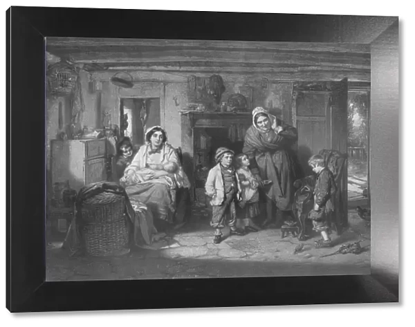 The Mitherless Bairn, c1893, (1911). Artist: Thomas Faed