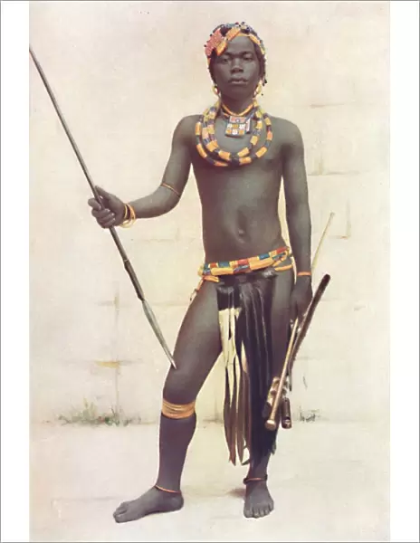 A Zulu warrior, 1912
