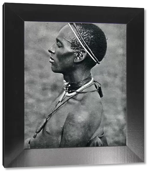 A Hima from Mpororo, Equatorial Africa, west of the Victoria Nyanza, 1912. Artist: Harry Johnston
