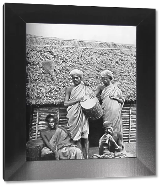 Irula men, India, 1902