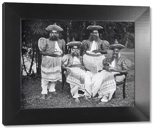 Singhalese men of high rank, 1902