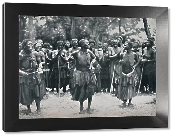 An African witches dance, 1912. Artist: H Exton