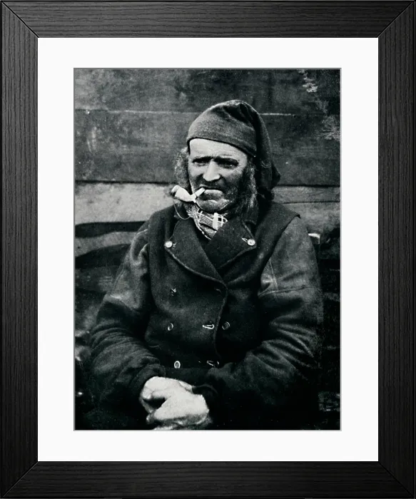 Framed Print : An old Scottish salt, 1912. Creator: GW Wilson and Company Framed Print : An old Scottish salt, 1912. Creator: GW Wilson and Company